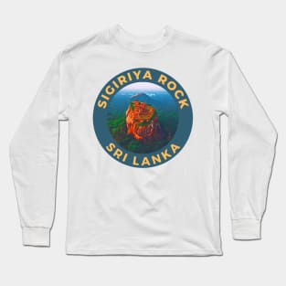 Sigirya Rock Sri Lanka Long Sleeve T-Shirt